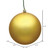 Vickerman N591208DMV - 4.75 inch Gold Matte Ball Outdoor Christmas Ornament - 4 Pack