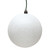 Vickerman N591211DG 4.75" White Glitter Ball Drilled 4/Bag