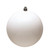 Vickerman N591211DSV - 4.75 inch White Shiny Ball Outdoor Christmas Ornament - 4 Pack