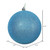 Vickerman N591212DG - 4.75 inch Turquoise Glitter Ball Christmas Ornament - 4 Pack