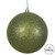 Vickerman N591214DG - 4.75 inch Olive Glitter Ball Christmas Ornament - 4 Pack