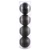 Vickerman N591217A - 4.75 inch Black 4-Finish Ball Christmas Ornament - 4 Pack