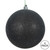Vickerman N591217DG 4.75" Black Glitter Ball Drilled 4/Bag