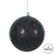 Vickerman N591217DQ 4.75" Black Sequin Ball Drilled 4/Bag