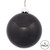 Vickerman N591217DSV - 4.75 inch Black Shiny Ball Outdoor Christmas Ornament - 4 Pack