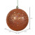 Vickerman N591218DQ - 4.75 inch Burnished Orange Sequin Ball Christmas Ornament - 4 Pack