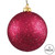 Vickerman N591219DQ 4.75" Wine Sequin Ball Drilled 4/Bag