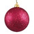 Vickerman N591219DQ - 4.75 inch Wine Sequin Ball Christmas Ornament - 4 Pack