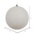  Vickerman N185811D 6" White Beaded Ball Drilled 4/Bag 