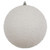 Vickerman N185811D - 6 inch White Glitter Ball Christmas Ornament - 4 Pack