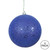 Vickerman N591222DQ - 4.75 inch Cobalt Blue Sequin Ball Christmas Ornament - 4 Pack