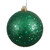 Vickerman N591224DQ 4.75" Emerald Sequin Ball Drilled 4/Bag