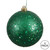 Vickerman N591224DQ 4.75" Emerald Sequin Ball Drilled 4/Bag