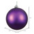  Vickerman N591226DMV 4.75" Plum Matte Ball UV Drilled 4/Bag 