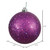 Vickerman N591226DQ 4.75" Plum Sequin Ball Drilled 4/Bag