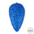 Vickerman N187302D 10" Blue Matte Glitter Pinecone 2/Box