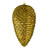 Vickerman N187314D 10" Olive Matte Glitter Pinecone 2/Box