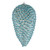 Vickerman N187332D 10" Baby Blue Matte Glitter Pinecone 2/B