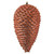 Vickerman N187371D 10" Coral Matte Glitter Pinecone 2/Bx