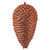 Vickerman N187371D 10" Coral Matte Glitter Pinecone 2/Bx