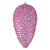 Vickerman N187379D 10" Pink Matte Glitter Pinecone 2/Box