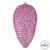 Vickerman N187379D 10" Pink Matte Glitter Pinecone 2/Box