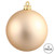 Vickerman N591238DMV - 4.75 inch Champagne Matte Ball Outdoor Christmas Ornament - 4 Pack