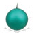 Vickerman N591242DG 4.75" Teal Glitter Ball Drilled 4/Bag