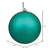 Vickerman N591242DMV - 4.75 inch Teal Matte Ball Outdoor Christmas Ornament - 4 Pack