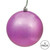 Vickerman N591245DSV - 4.75 inch Mauve Shiny Ball Outdoor Christmas Ornament - 4 Pack