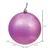 Vickerman N591245DSV - 4.75 inch Mauve Shiny Ball Outdoor Christmas Ornament - 4 Pack