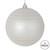 Vickerman N187711D 4.75" White Candy Glitter Ball 4/Bag