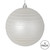 Vickerman N187711D 4.75" White Candy Glitter Ball 4/Bag