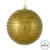Vickerman N187714D - 4.75 inch Olive Candy Glitter Ball Christmas Ornament - 4 Pack