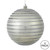 Vickerman N187725D 4.75" Limestone Candy Glitter Ball 4/Bag