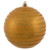 Vickerman N187737D - 4.75 inch Honey Gold Candy Glitter Ball Christmas Ornament - 4 Pack