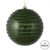 Vickerman N187764D 4.75" Moss Green Candy Glitter Ball 4/Bg