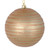  Vickerman N187780D 4.75" Cafe Latte Candy Glitter Ball 4/Bg 