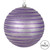 Vickerman N187786D - 4.75 inch Lavender Candy Glitter Ball Christmas Ornament - 4 Pack