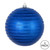  Vickerman N187802D 6" Blue Candy Glitter Ball 3/Bag 