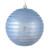  Vickerman N187829D 6" Periwinkle Candy Glitter Ball 3/Bag 