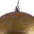 Vickerman N187833D 6" Copper/Gold Candy Glitter Ball 3/Bag