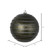 Vickerman N187887D 6" Pewter Candy Glitter Ball 3/Bag
