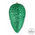 Vickerman N187344D 10" Seafoam Matte Glitter Pinecone 2/Box
