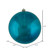 Vickerman N591262DSV - 4.75 inch Sea Blue Shiny Ball Outdoor Christmas Ornament - 4 Pack