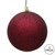 Vickerman N591265DG 4.75" Burgundy Glitter Ball Drilled 4/Bg