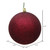 Vickerman N591265DG 4.75" Burgundy Glitter Ball Drilled 4/Bg