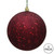 Vickerman N591265DQ 4.75" Burgundy Sequin Ball Drilled 4/Bag