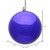 Vickerman N591266DSV - 4.75 inch Purple Shiny Ball Outdoor Christmas Ornament - 4 Pack