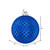 Vickerman N188502D 4" Blue Durian Glitter Ball 6/Bag